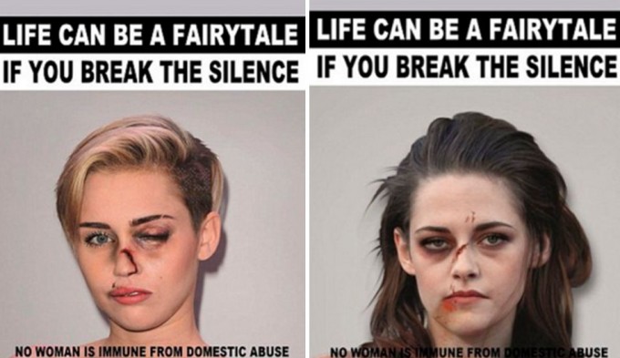 Джоли и другие звёзды стали жертвами домашнего насилия