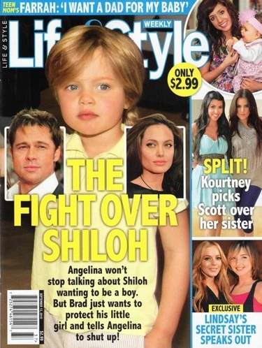 Брэд Питт и Анджелина Джоли ругаются из-за дочки