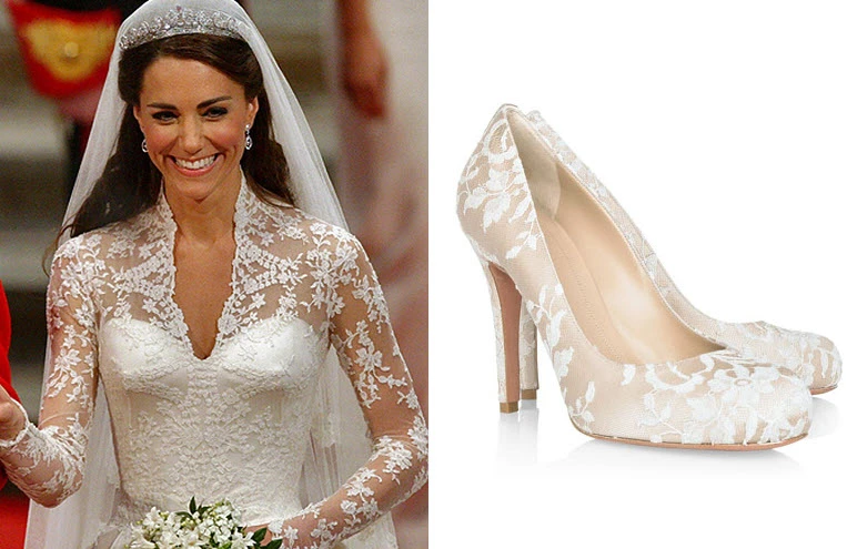 Свадебные туфли 2011