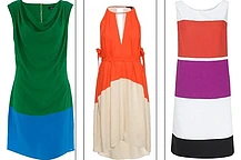 Яркая палитра лета – модный тренд Color block
