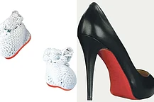 Пинетки от Christian Louboutin для Виктории Бекхэм