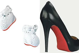 Пинетки от Christian Louboutin для Виктории Бекхэм
