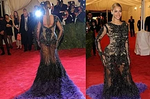Чешуя и перья — худшие наряды знаменитостей на Met Gala 2012