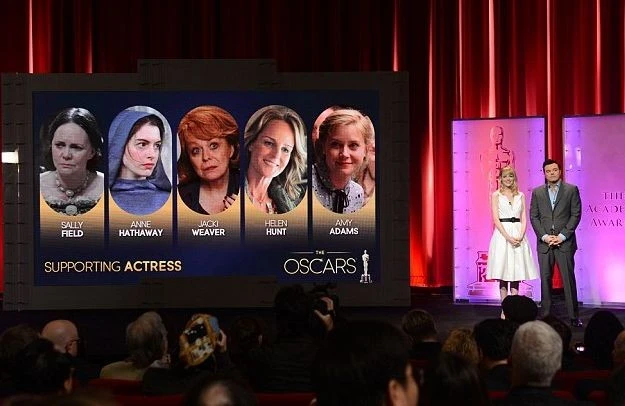 Дженнифер Лоуренс и Энн Хэтэуэй номинированы на Оскар