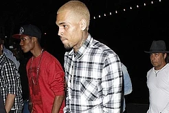 Крис Браун отметил день рождения с бывшей девушкой