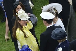 Беременная Кейт Миддлтон на Royal Garden Party