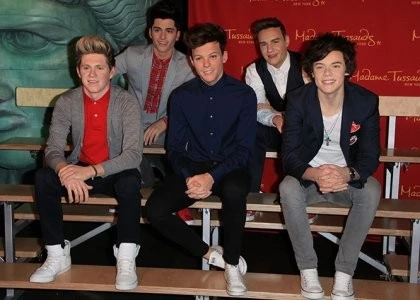В Нью-Йорке появились восковые фигуры One Direction