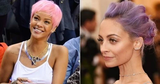 Цветные волосы снова в моде