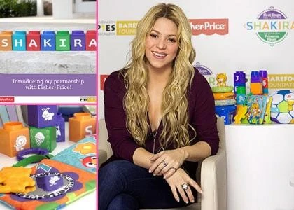 Шакира разработала линию игрушек
