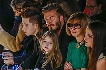 Нори Уэст и Харпер Бекхэм — самые юные модницы