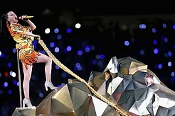Кэти Перри выступила на Super Bowl
