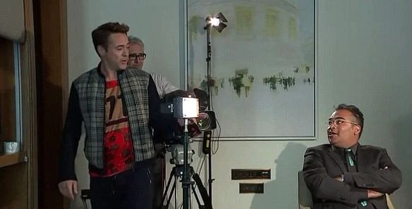 Роберт Дауни-младший покинул интервью после вопросов о наркотиках и тюрьме