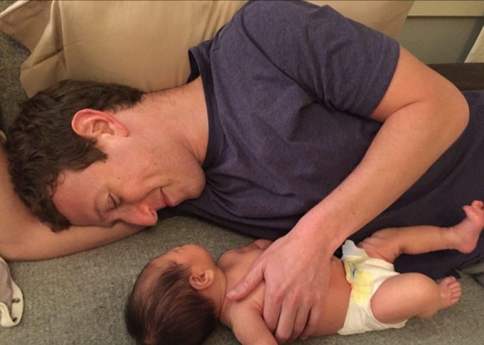 Милота дня: Марк Цукерберг с дочкой Макс