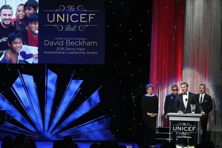Дэвид Бекхэм, Селена Гомес и другие знаменитости на балу UNICEF