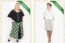 Юбки для полных женщин — незаменимая деталь гардероба