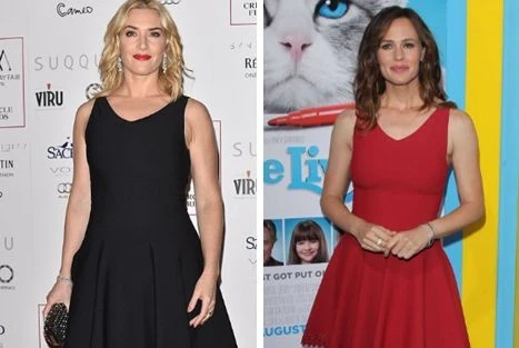 Кейт Уинслет и Дженнифер Гарнер в платье Azzedine Alaia