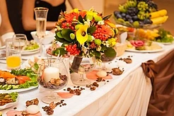 Палитра осени на праздничном столе