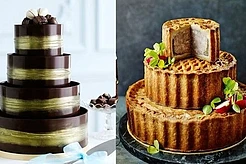 Трендовые свадебные торты 2016