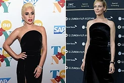 Ума Турман и Леди Гага в платье Brandon Maxwell
