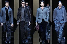 Giorgio Armani показал мужскую коллекцию осень-зима 2017