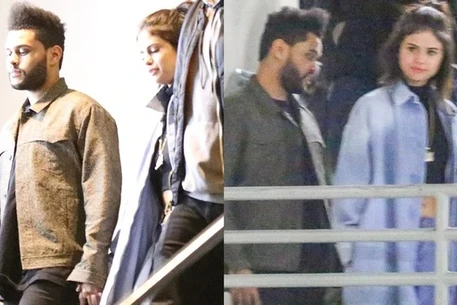 Селена Гомес и The Weeknd повеселились с друзьями