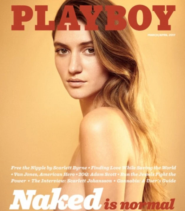 Журнал Playboy возвращается к обнажённым снимкам