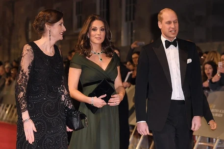 Кейт Миддлтон нарушила чёрный дресс-код премии BAFTA-2018