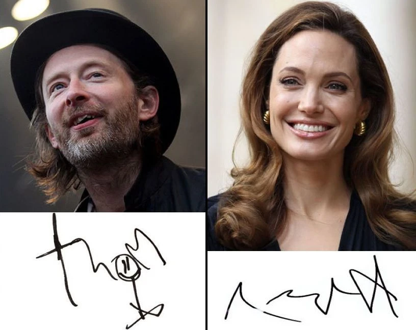 Автографы знаменитостей: как расписываются звёзды