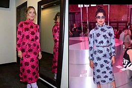 Оливия Уайлд и Приянка Чопра в платье Kate Spade