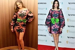 Алекса Чанг и Миранда Керр в платье Gucci