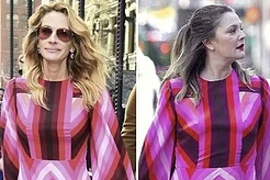 Дрю Бэрримор и Джулия Робертс в платье Valentino