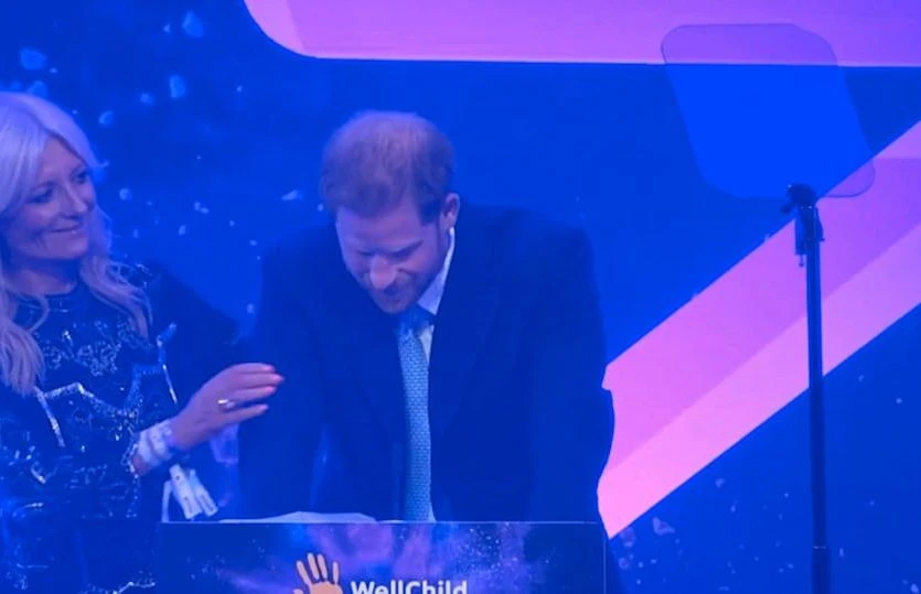 Принца Гарри раскритиковали за слёзы на церемонии WellChild Awards