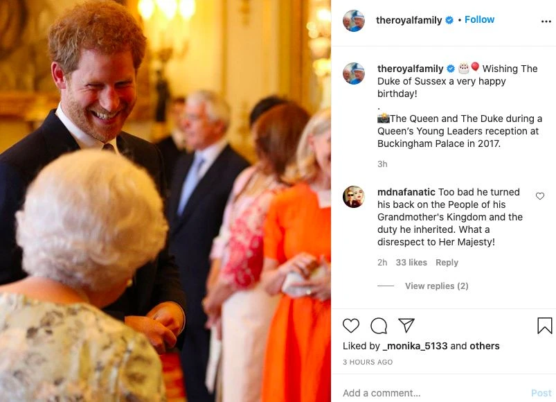 Принц Уильям и Кейт Миддлтон поздравили принца Гарри его любимой фотографией