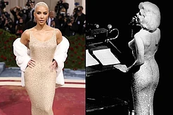 Ким Кардашян пришла на Met Gala 2022 в платье Мэрилин Монро