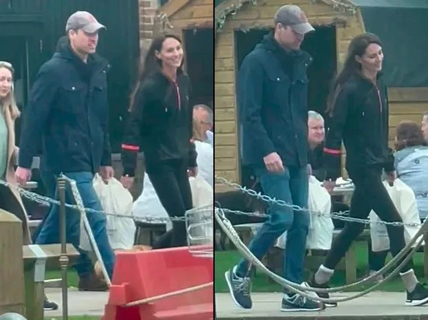 Кейт Миддлтон впервые появилась перед камерами, но королевской семье уже не верят