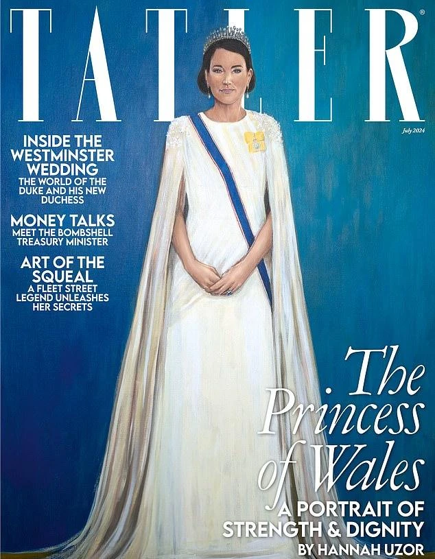 Журнал Tatler посвятил июльскую обложку Кейт Миддлтон