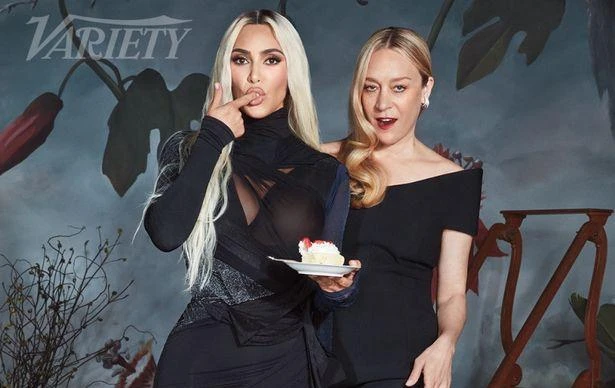 Ким Кардашьян и Хлоя Севиньи для Variety