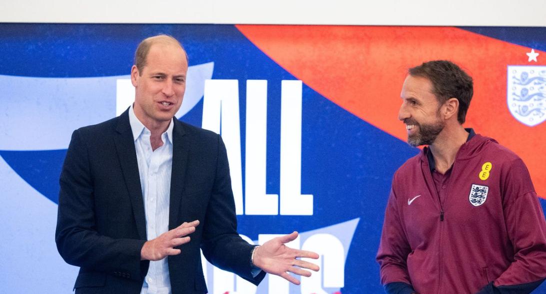 Принц Уильям почтил заслуги Гарета Саутгейта, покинувшего пост тренера сборной Англии