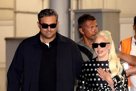 Леди Гага и ее жених Майкл Полански прибыли в Венецию