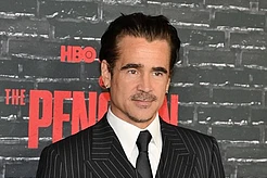 Колин Фаррелл появился с сыном на премьере сериала «Пингвин» в Нью-Йорке
