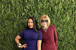 Ники Минаж заставила Анну Винтур улыбнуться