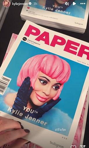 Именно на обложку Paper magazine, апреля 2016 года, замахивалась телезвезда, заметив, что это все еще ее "любимый".