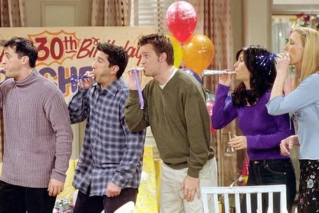 Необычная привычка Дженнифер Энистон на съемках сериала «Друзья»