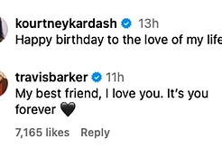 Кортни Кардашьян поздравила мужа Трэвиса Баркера с 49-летием