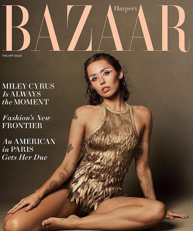 Майли Сайрус на обложке Harper&#8217;s Bazaar