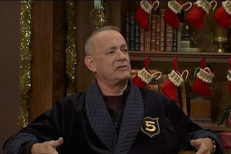 Том Хэнкс появился в последнем выпуске Saturday Night Live