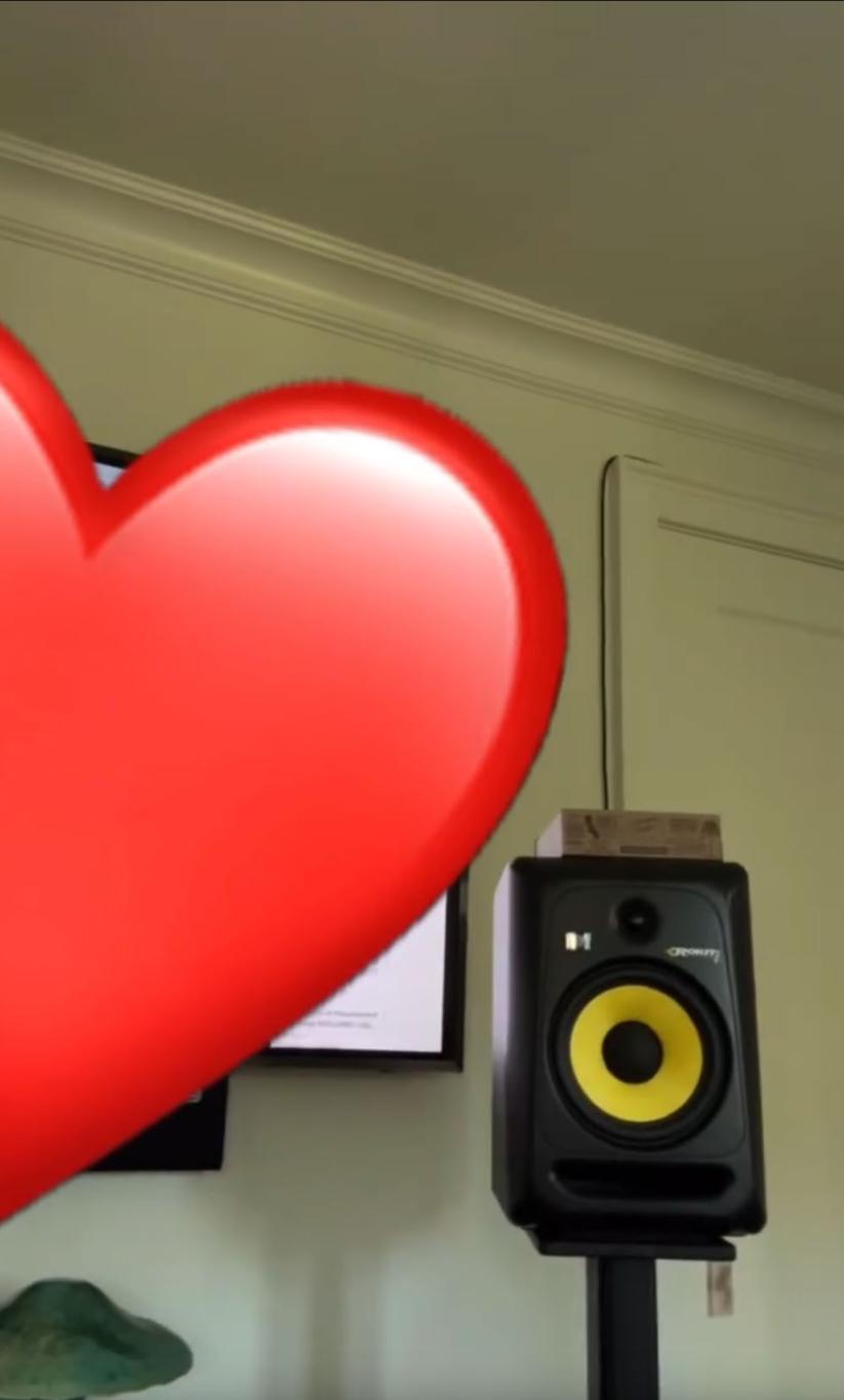 Фрагмент видео Селены Гомес в Instagram.