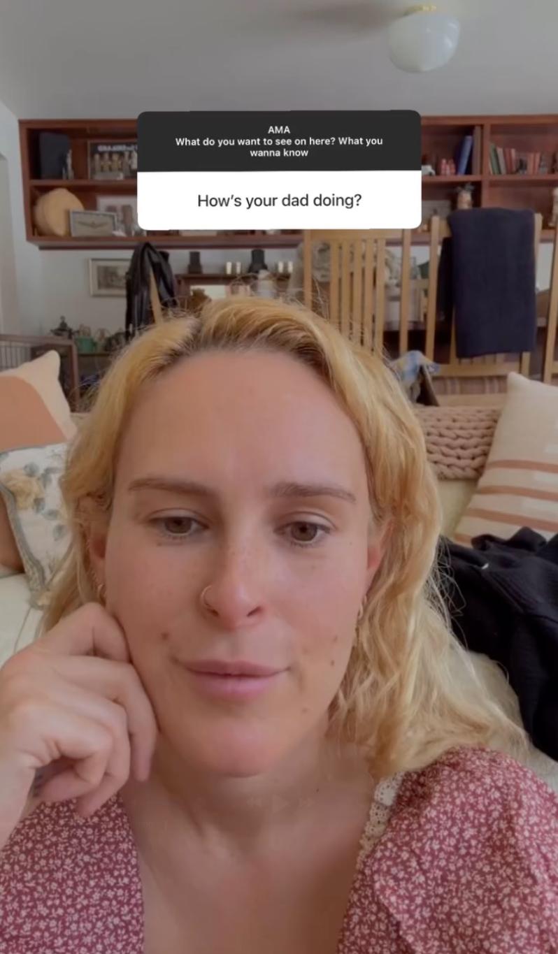 Румер Уиллис поделилась видео в Instagram 18 марта.