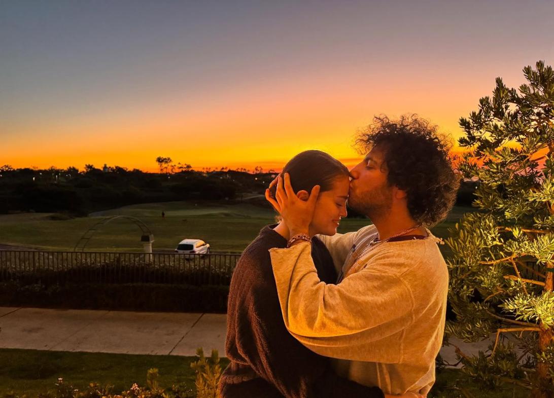 Стиль контрастов: Селена Гомес и Бенни Бланко