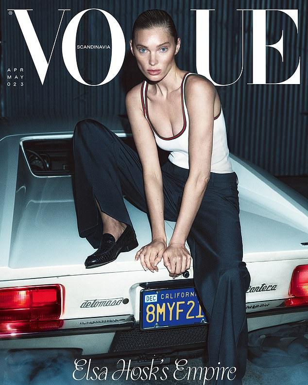 Во вторник она поделилась неудачными кадрами с обложки Vogue Scandinavia в Instagram, поблагодарив команду и дизайнеров.